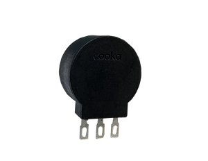 Cooka 22mm 5K biến điện trở chiết quay chiết áp Thiết bị truyền động điện chiết áp rvr22 loạt rvr22s020 - Product Image 2