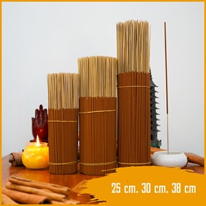 ธูปอบเชยธรรมชาติ 40 ซม. ออร์แกนิค เป็นมิตรกับสิ่งแวดล้อม ทำด้วยมือ กลิ่นหอมติดทนนาน ใช้ได้ทุกฤดู - Product Image 5