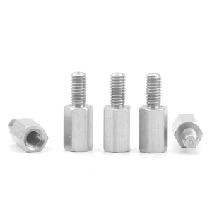 Espaciadores hexagonales macho-hembra de acero inoxidable 304 4 # Soporte Roscado de 40 Pulgadas para Placa Base, Accesorios para Placa Base, Modelo Nindejin - Product Image 3