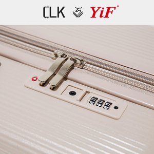 Ensemble de bagages 3 pièces personnalisé d'usine ABS Hardshell Front Open TSA Spinner Wheels Bagages à main <span class=keywords><strong>Valise</strong></span> de voyage Sacs - Product Image 3