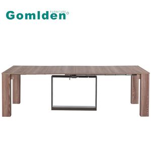 <span class=keywords><strong>Table</strong></span> à manger moderne <span class=keywords><strong>carrée</strong></span> en <span class=keywords><strong>bois</strong></span> extensible pour 4 à <span class=keywords><strong>8</strong></span> <span class=keywords><strong>personnes</strong></span> Design peu encombrant avec feuille pour cuisines et petits appartements - Product Image 5