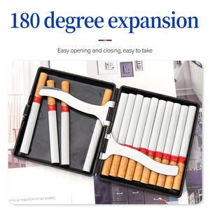 Hộp Đựng Thuốc Lá Khói Màu Đen Mới Hộp Thuốc Lá Cổ Điển Bán Sỉ Hộp Đựng Thuốc Lá Bằng Nhựa Thiết Kế Độc Đáo - Product Image 4