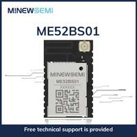 Module Bluetooth RISC-V économique avec Flash 512kB 64KB Ram ME52BS01-TLSR8258 lumière LED Mesh BLE module PCB ou antenne u.FL