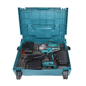 Meilleure clé à chocs électrique 21V, <span class=keywords><strong>batterie</strong></span> Li-ion rechargeable, couple élevé 350N.m, couple maximal, clé à douille sans fil sans balais, usage intensif - Product Image 6