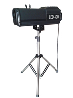 Projecteur de scène LED 300W DMX512/FB4, 8-15 faisceaux, 5 couleurs + blanc, projection 20-30m, IP33, CRI70, 8000K