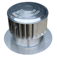Nouveau style de ventilateur de toit à turbine facile à installer avec plaque de base, kit complet de ventilation de grenier à entraînement éolien pour toiture