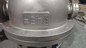 Van bi hai mảnh thân bằng thép không gỉ Duplex DN250 150LB, lớp lót PFA, gắn trục, mạ Fluorine, kích thước 10 inch - Product Image 3