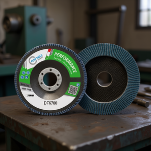 Disque à lamelles Fervi Performance 125 mm, abrasif sans fer pour ponçage du métal - Product Image 2