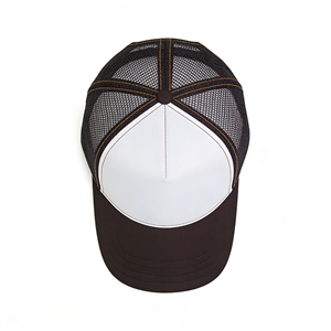 5-Panel Mesh Back Canvas Trucker <b>Hat</b> Adjustable Lightweight Breathable Unisex <b>Summer</b> Sun <b>Hat</b> for Outdoor Sports - Product Image 3