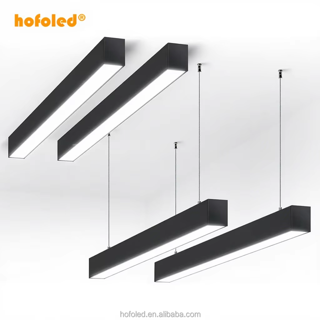Hot Sale LED Batten Light 60cm 100cm 120cm 150cm LED Lamp Indoor  Lamp Linear Lighting Adjustable Wattage  Led Shop Light
