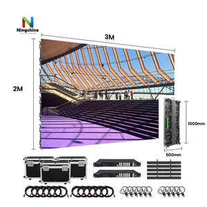 P2.97 p3.91 Slim 500x500mm 500x1000mm Nhôm dẫn Màn hình ip31 không thấm nước 4k sân khấu trong nhà sự kiện dẫn hiển thị - Product Image 3