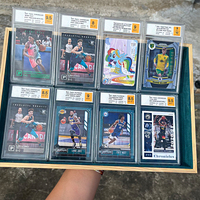 Boîtier en acrylique transparent scellé par ultrasons pour cartes gradées, protection de qualité collectionneur, assemblage facile, présentoir sportif