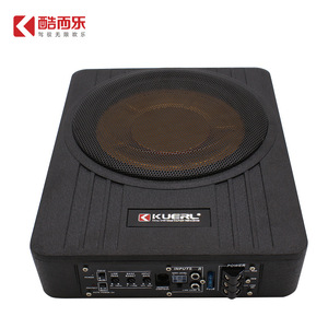 Kuerl Subwoofer 10 pouces 12V pour voiture, mini haut-parleur de basses haute puissance en alliage d'aluminium, type canon - Product Image 4