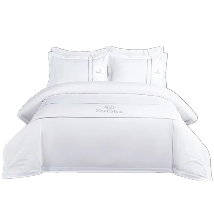 プロフェッショナルサプライOEMふわふわ寝具セットキングサイズ掛け布団セット高級ベッド寝具セット