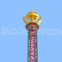 Manège de chute libre de 22 m de hauteur à vendre – Attraction phare pour parc d'attractions