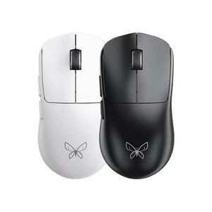 Newmeng Butterfly Wireless Gaming <b>Mouse</b> 2.4G Tri Mode Esports PAW3395 Dual Battery Lightweight - Product Image 1