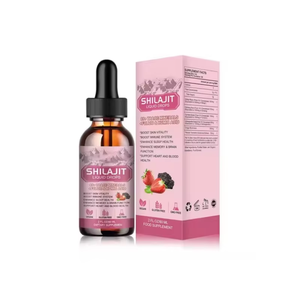 Shilajit Líquido Rico en Ácido Fúlvico y Más de 85 Gotas de Shilajit del Himalaya para Aumentar la Energía y la Vitalidad - Product Image 1