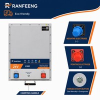 Batterie LiFePO4 25,6 V 210 Ah pour climatiseur de stationnement de camion, puissance de démarrage, cycle profond, étanche IP67, lithium-ion