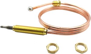 Universal <strong>Gas</strong> <strong>Thermocouple</strong> 24" Length Used On BBQ Grill Or Fire Pit Heater Or <strong>Gas</strong> Water Heater M8x1 End Nut And Head Tip - Product Image 6