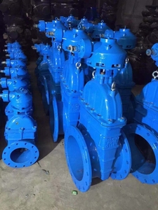 威龙大尺寸12英寸DN300手轮铸铁上升杆BS EN法兰闸阀 - Product Image 6