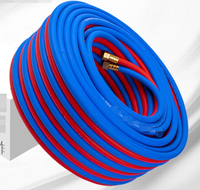Bangtuo Tuyau de soudage industriel à 5 couches avec 3 couches de colle 2 lignes Tuyau de gaz oxygène et acétylène Service de coupe personnalisé