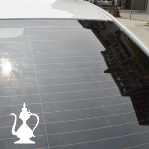 Foreign trade car reflective film PVC material engraving car body and door <b>cover</b> cartoon funny personalized car <b>window</b> stickers - Product Image 2
