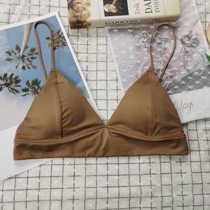 Soutien-gorge sans fil triangulaire en gros d'usine, camisole sans couture, lingerie sexy pour femme, soutien-gorge respirant - Product Image 6