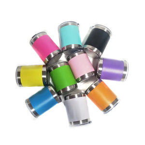Gobelet à vin isotherme en acier inoxydable à double paroi de 10 oz, mini-tasse de voyage portable, logo personnalisé pour les boissons au café en plein air - Product Image 5