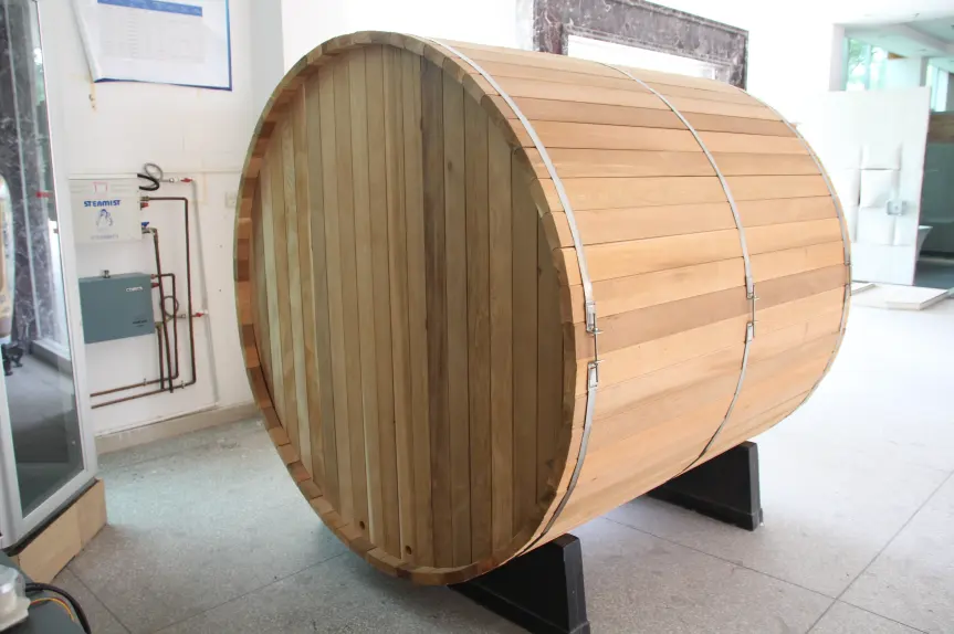 Top vendita all'aperto saune per il cortile all'aperto camera Sauna barilotto di cedro bagno di Sauna per uso domestico