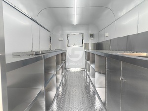 Etodevice DOT/CE Food Cart on Wheels 14.8ft Mobile <b>Bbq</b> Food Trailer Fully Equipped Food Trucks Coffee Usa Warehouse - Product Image 6