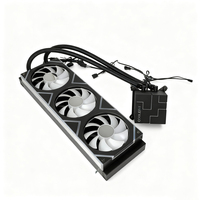 Refroidisseur liquide AIO 360 MF-360B-A/B/C/E, double pompe, haute efficacité, ventilateur ARGB pour boîtier de PC gaming, refroidissement du processeur