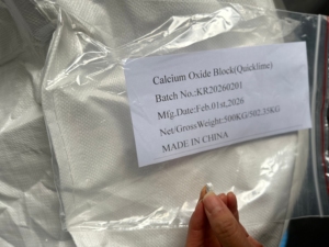 Industriële Calciumoxide 95% met beste kwaliteit 100-600 mesh kalkstrook - Product Image 6
