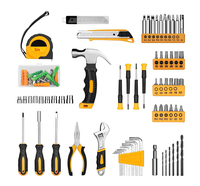 Outils pour dame Boîte de ménage Kit d'outils de réparation de voiture Grand ensemble OEM Dimensions d'emballage personnalisées