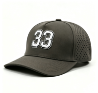 Casquette de baseball personnalisée à 5 panneaux, impression 3D, logo brodé, personnalisable, imperméable, vente en gros, casquette de baseball de haute qualité pour hommes, pour l'extérieur