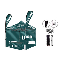 Auvent d'événement résistant aux UV imperméable d'impression personnalisée pliante promotionnelle tente Pop affichage fête logo mariage chapiteau gazebo tentes
