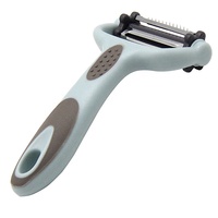 Amazon/E-bay Hot Bán 3 Trong 1 Đa Năng Rotating Blade Thép Không Gỉ Trái Cây Và Rau Peeler Với PP Xử Lý