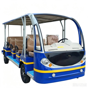 Mini-bus électrique touristique 14 places 2026 avec batterie au lithium 72V pour navette touristique, parcs et campus - Product Image 1