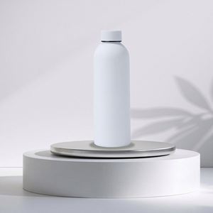 350ML 500ML 750ML 1000ML Non Slip Rubber Paint 304 Small Mouth Bottle Camping Thermal Mug <b>Bulk</b> Custom Manufacture - Product Image 3