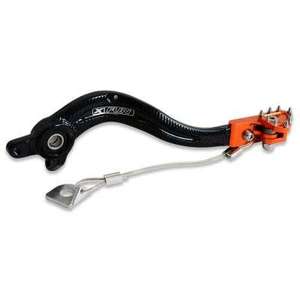 2017/2019 per KTM XC-W 125 Motocross pedale del freno forgiato in lega di alluminio con CNC titanio imballato in borsa aria spedita - Product Image 1