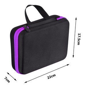 Bolsa de almacenamiento portátil de EVA para aceite esencial, bolsas de transporte, soporte de aceite esencial, organizador de 30 botellas - Product Image 4