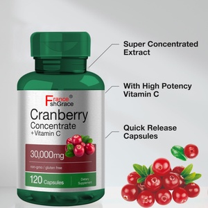 Cápsulas de Extracto de Arándano Rojo de Alta Calidad, Vitamina C 30000mg, 120 Cápsulas - Product Image 2