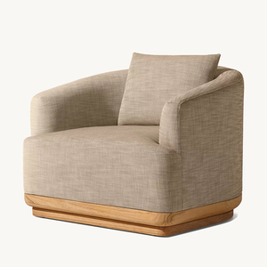 Ensemble de mobilier d'extérieur moderne en bois de teck, comprenant un canapé chaise longue de jardin, une table basse et un mobilier en osier, idéal pour ferme, appartement, villa, patio - Product Image 2