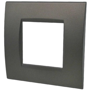 Plato para 2 personas, color marrón oscuro, tacto suave, compatible con Living International - Product Image 2