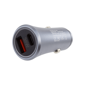 38 W doble puerto tipo C USB cargador de coche eléctrico PD 20 W QC 3,0 cargador de coche rápido - Product Image 6