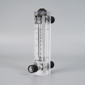 Débitmètre en acier inoxydable LZT-15T, vanne de régulation, applications gaz/liquide, écran LCD, personnalisable OEM, service de contact - Product Image 2