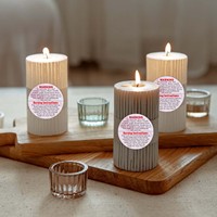 Autocollants ronds adhésifs personnalisés d'avertissement anti-suffocation, imperméables, pour l'artisanat, les épiceries, les supermarchés, les emballages