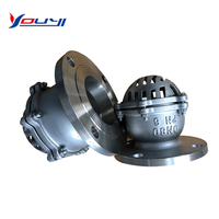 Le DN15-DN500 d'acier inoxydable a bridé les valves inférieures de la norme ANSI JIS du clapet SUS304/316 BS PN16