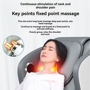 2025 חדש חכם אפס כוח משיכה shiatsu מלא עיסוי גוף מלא כיסא יוקרה 2D ראש כף רגל חשמלית מותאם אישית etl מוסמך - Product Image 2