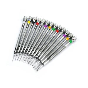 Hochwertiger Präzisionsschraubendreher aus Edelstahl mit Mehreren Spezifikationen 0,6-2,0 Schlitz- und Kreuzkopf für die Uhrenreparatur - Product Image 3