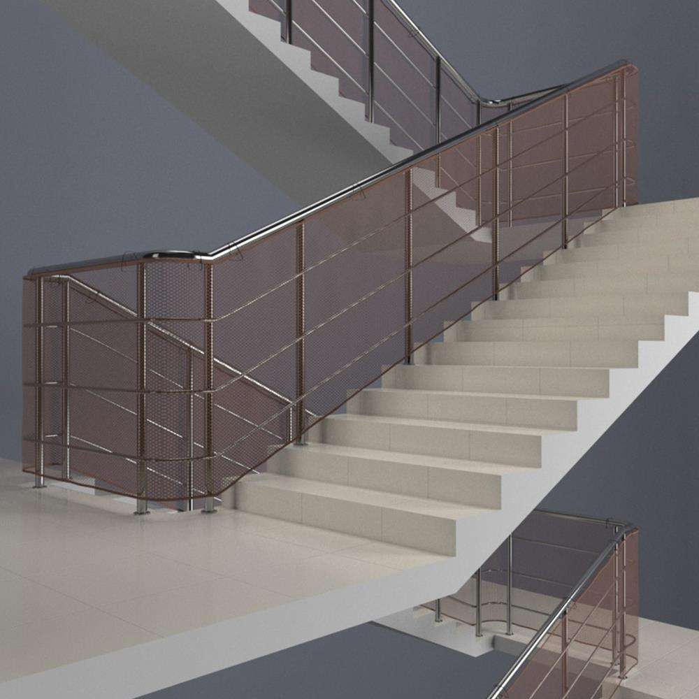 ตาข่ายนิรภัยบันไดหนา 1.5 ม. x 0.9 ม. [สายรัดยาว 10 เส้นและเชือกไนลอน 15 เส้น]